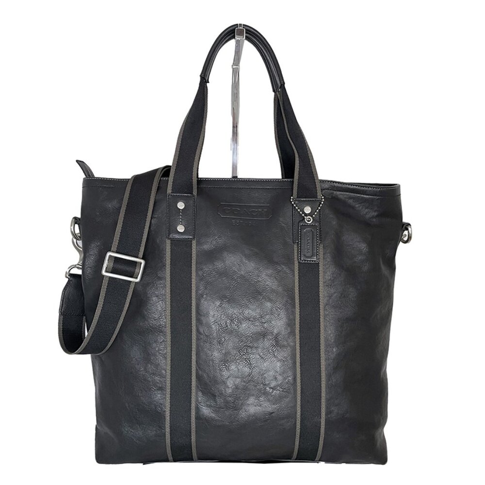 COACH Heritage Leather Utility Tote